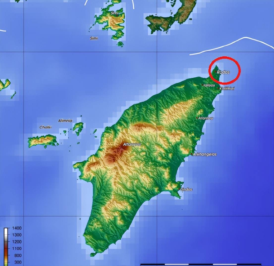 地图上的罗德岛图片