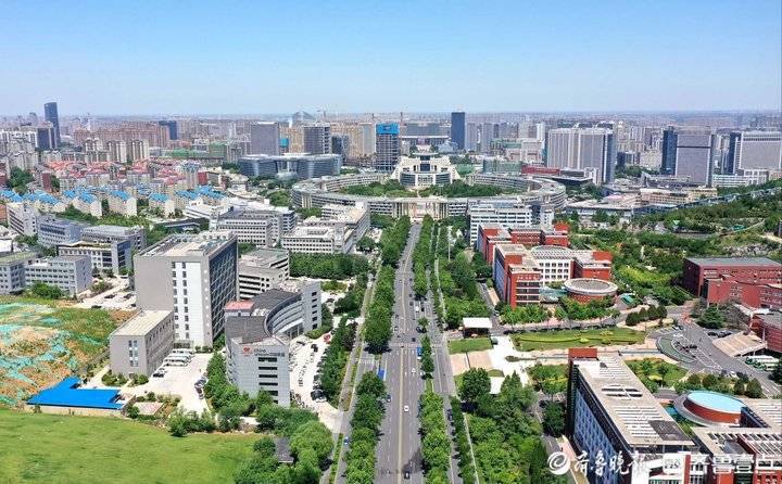 济南高新区最新市容大批高楼升起活力四射