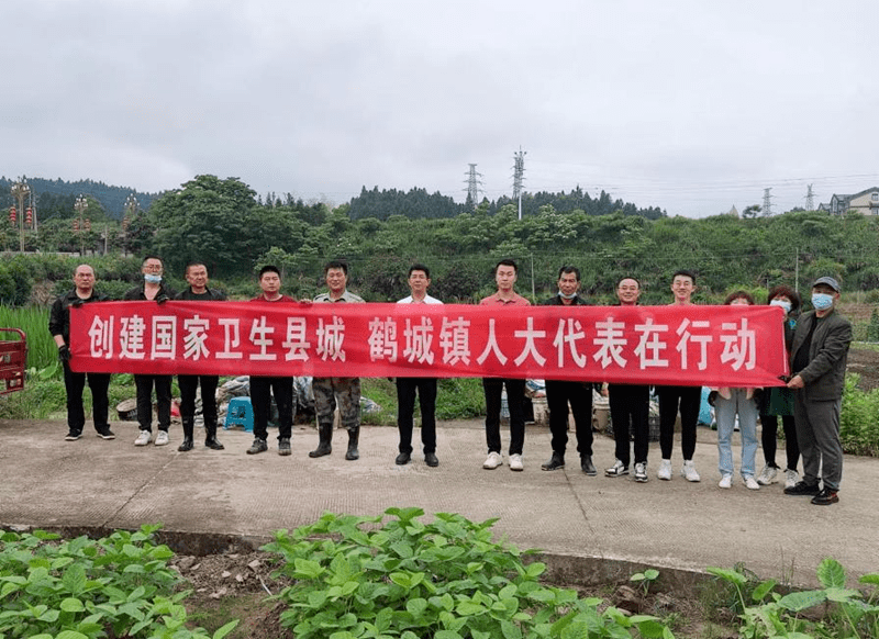 乡镇人大资溪县鹤城镇人大百名人大代表助力国家卫生县城创建