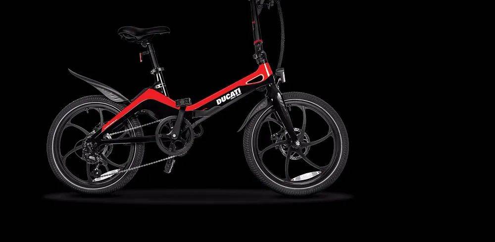 年轻人的杜卡迪纳米体育梦想又可以提前了杜卡迪推出电动折叠自行车MG-20(图6)
