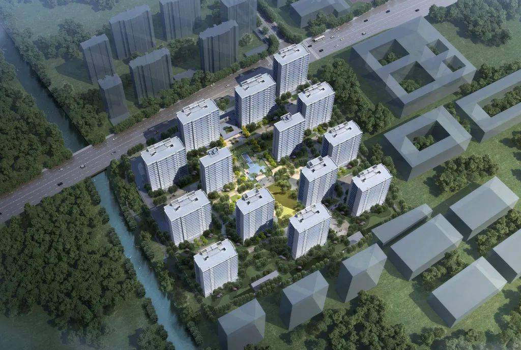长住西房临平区崇贤新城项目公示共新建23幢高层住宅