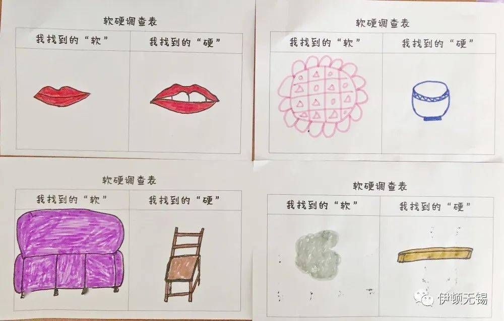 学前教育宣传月/幼小衔接,我们在行动—软硬对对碰_黏土_物品_幼儿