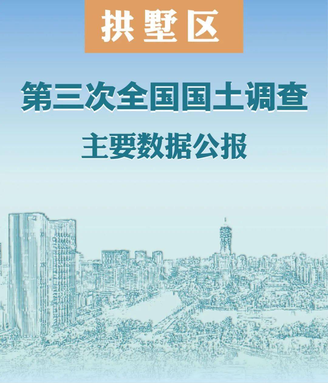 拱墅区第三次全国国土调查主要数据公报