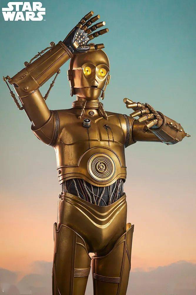 新品预定sideshow11星球大战机器人c3po400372