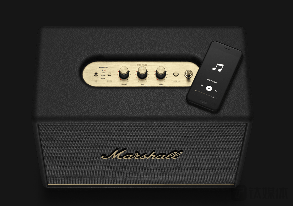 MARSHALL推出第三代家用蓝牙音箱，经典设计、音质升级| 科技前线_驱动_