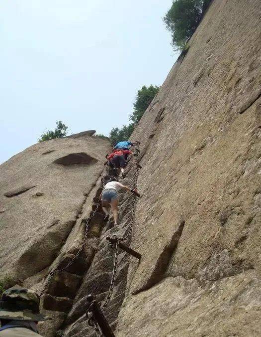 经典景点华山又一次让人震憾了太牛了