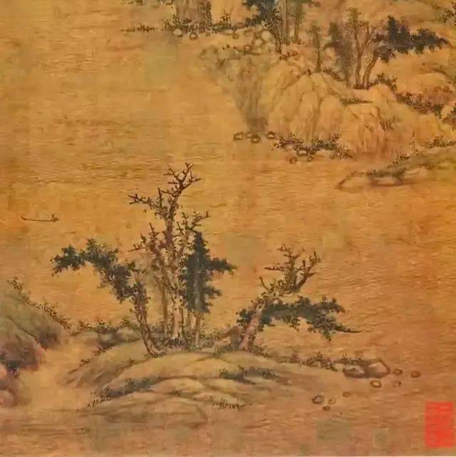 画坛全才，元代大画家赵孟頫的绘画世界（附高清作品50P）_局部_兰亭_图卷