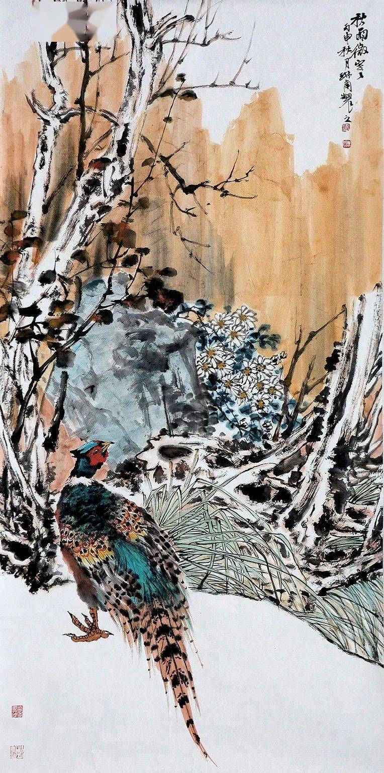 汤琳南的花鸟_生活_绘画_传统