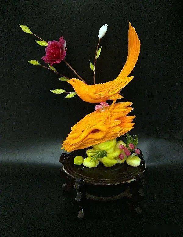 看看这组食雕有多美