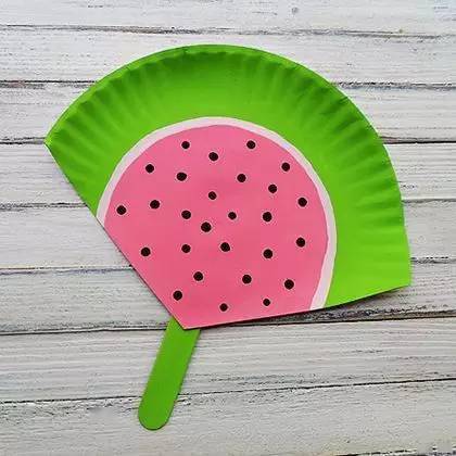 夏天手工20款幼儿园夏季手工多姿多彩过一夏