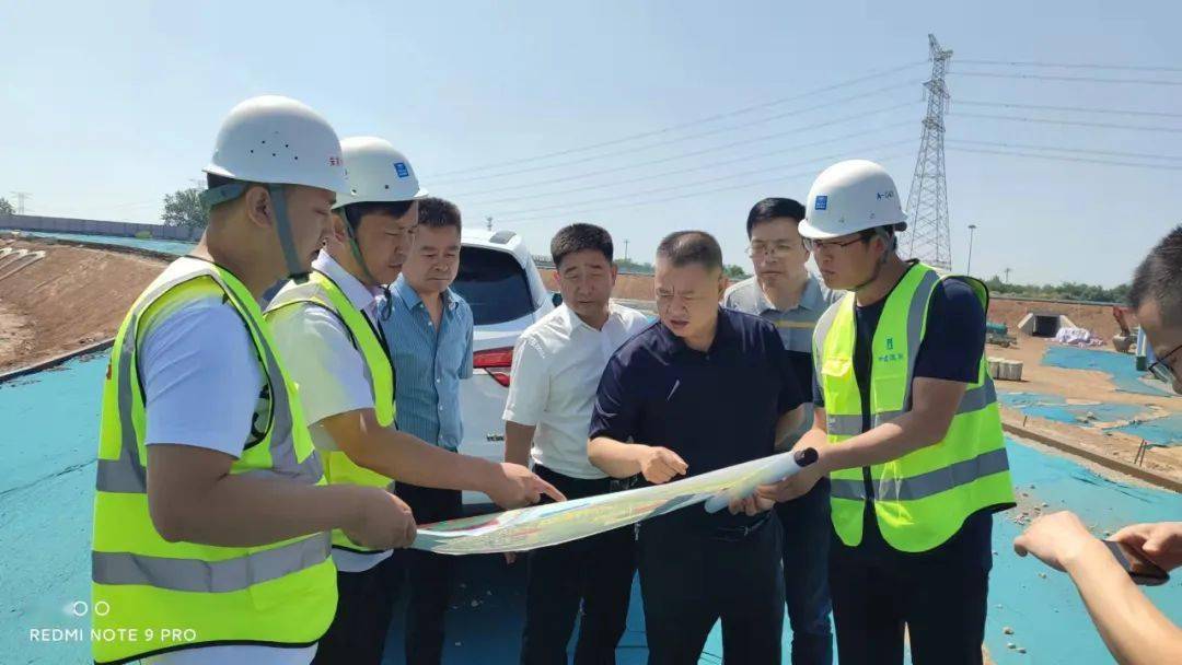 市交通局郭京波到在建项目调研污染防治工作_施工_工地_措施