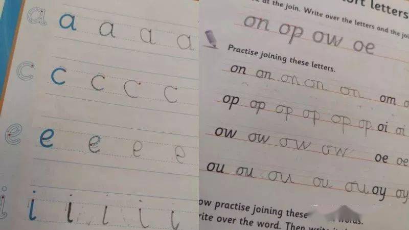 如何书写一手清秀英文?_taught_and_to