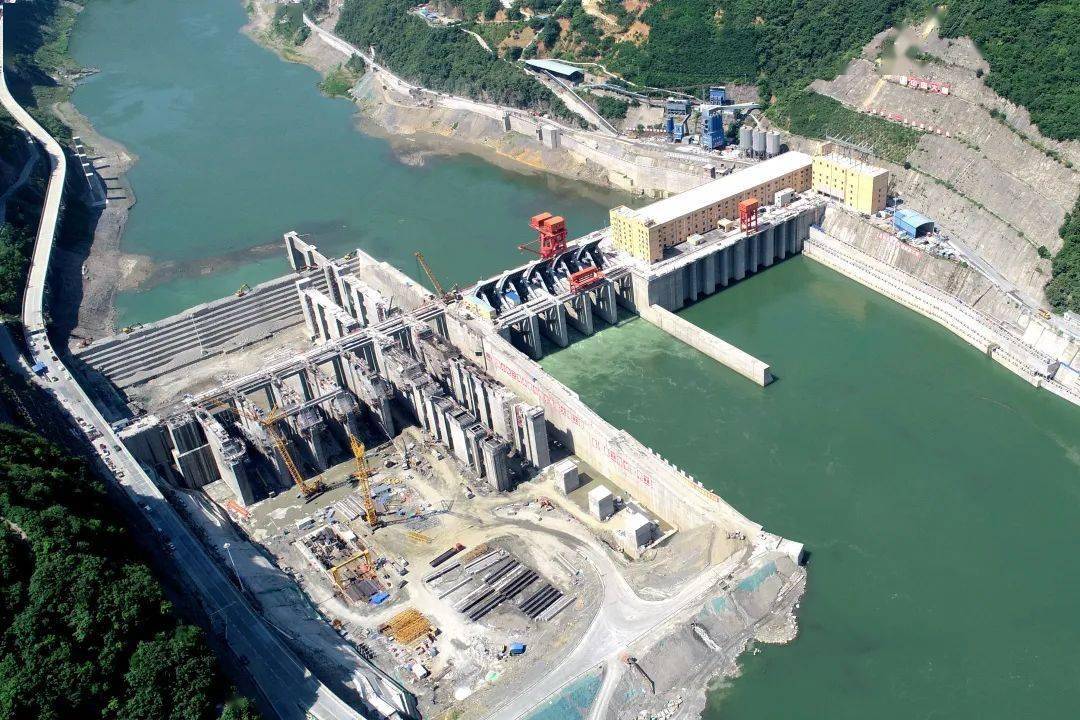 好消息旬阳水电站大坝全线贯通