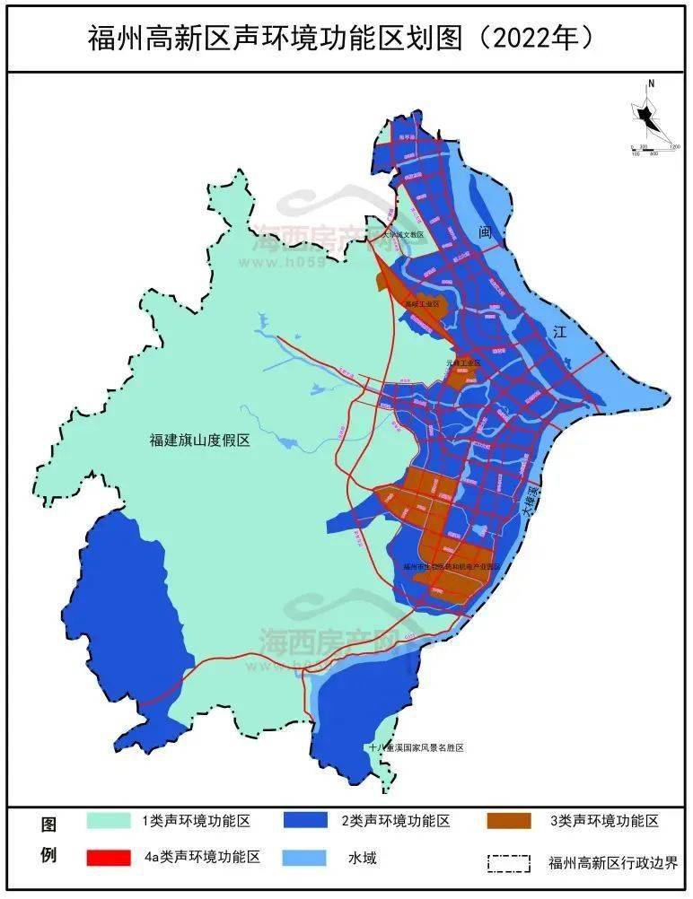 福州高新区地图图片