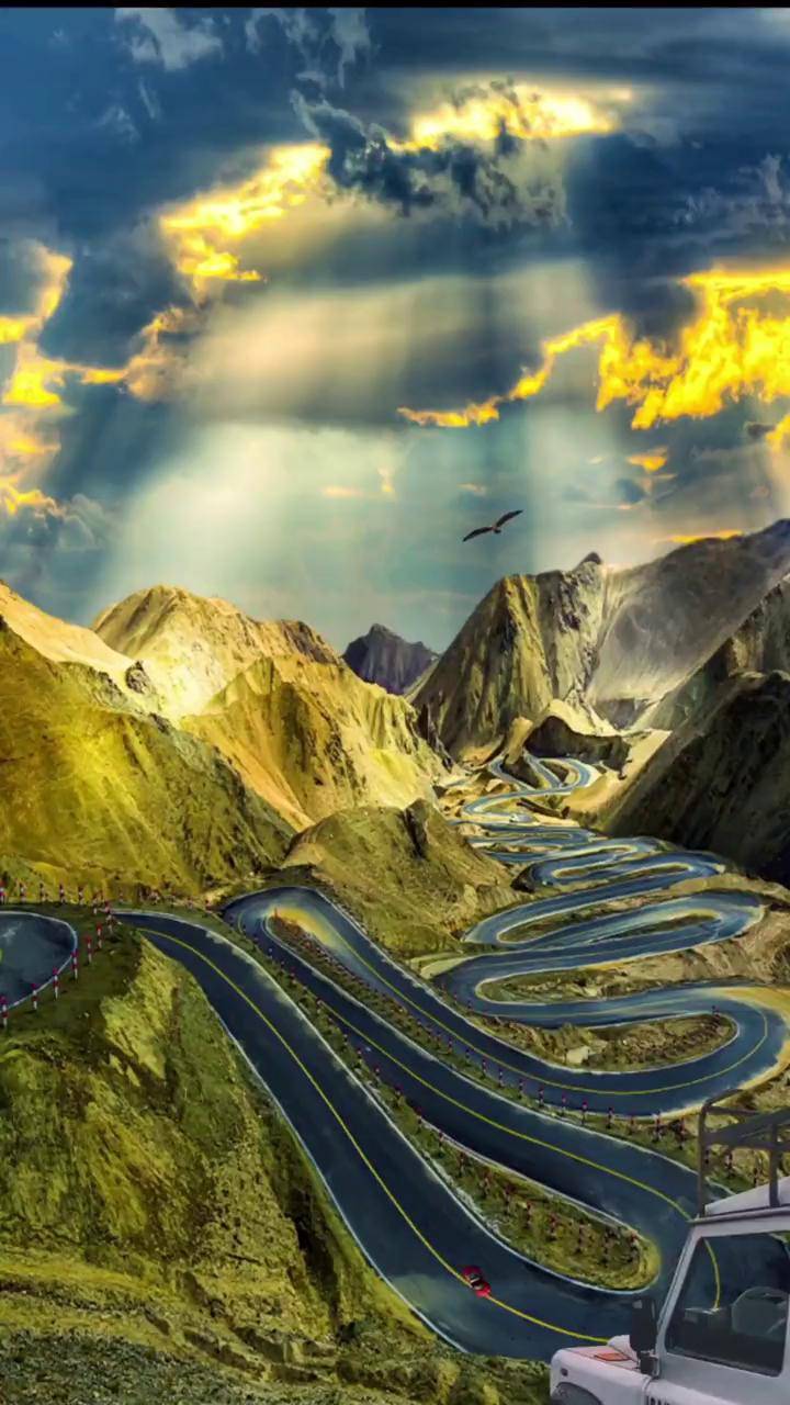 2022年7月5日喀什盘龙古道穿越独库公路安集海大峡谷行摄最美景观大道