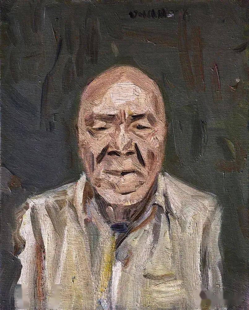 单纯而厚重 | 段正渠作品_cm_布面_油画