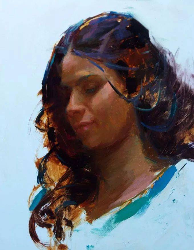 精致的笔触细腻的色彩印度女画家苏奇特拉笔下的女性