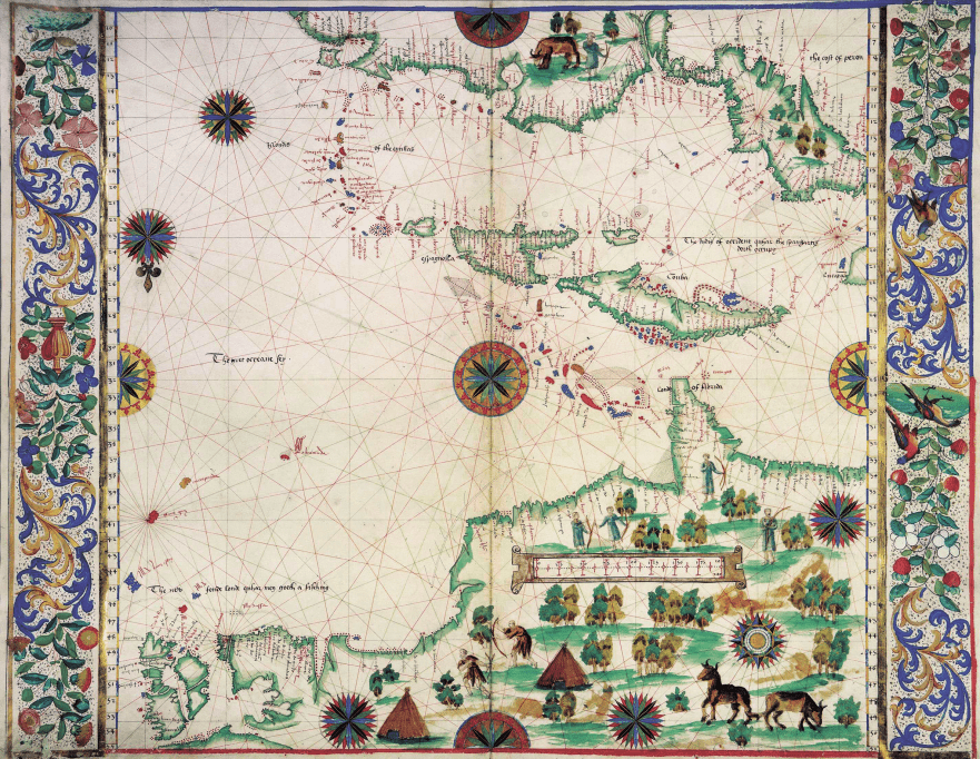 哥伦布发现新大陆,其实是因为两个错误?_探险家_地图_制图