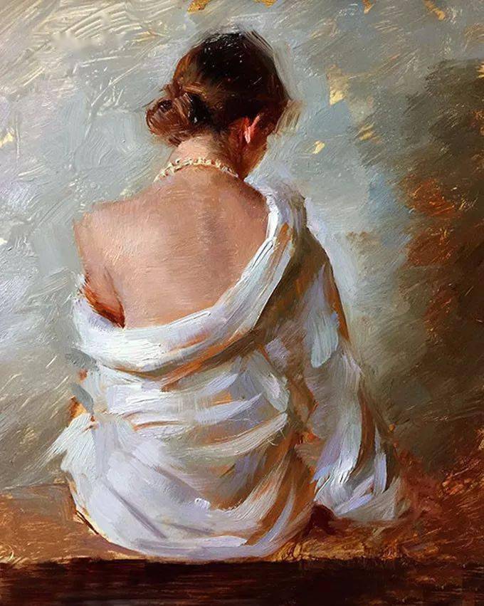 精致的笔触细腻的色彩印度女画家苏奇特拉笔下的女性