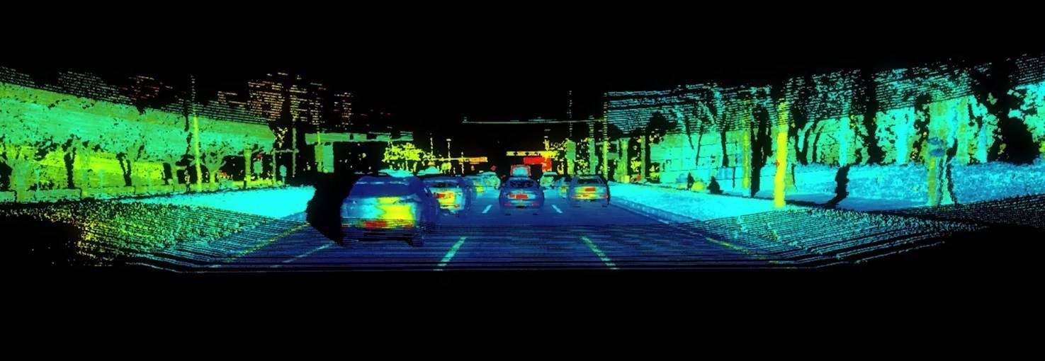 innovusion 高精度激光雷达点云 innovusion 为行业提供具有前瞻性的激光雷达产