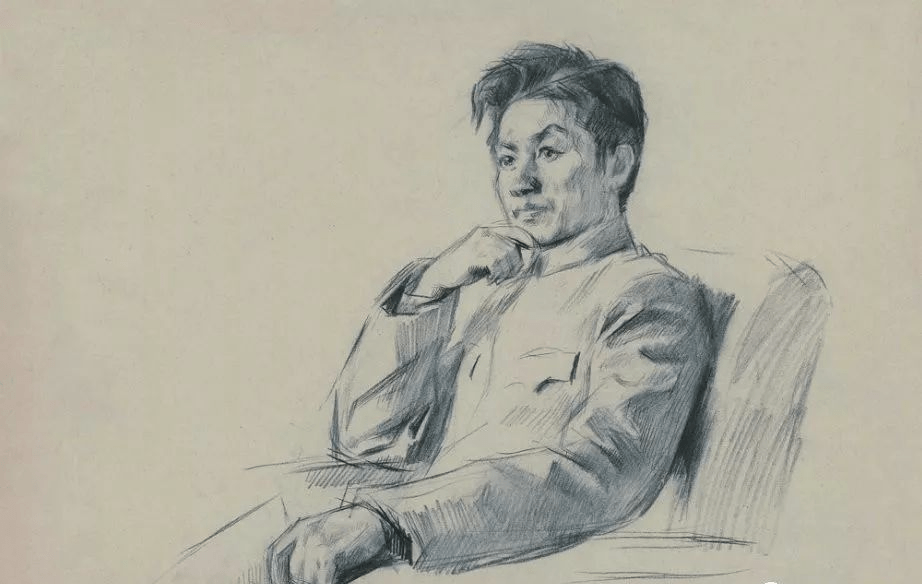 原央美老院长靳尚谊148幅人物与风景素描