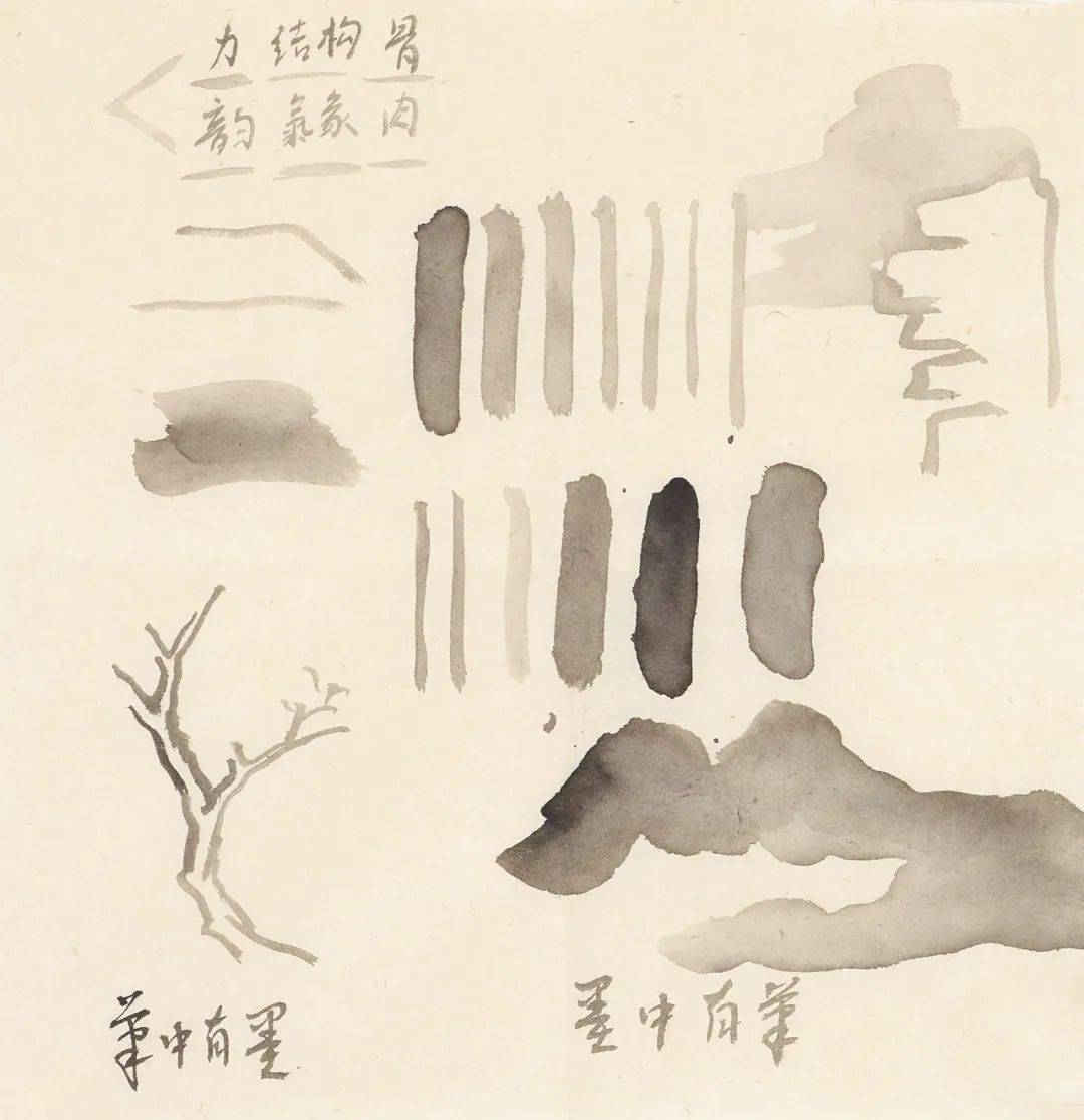 她的山水笔墨,绝对让你意想不到!神奇的古法密码._孔燕_中国画_课程