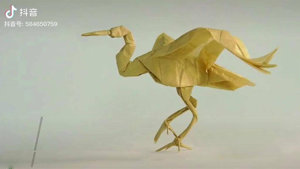 折纸仙鹤折纸教程折纸手工折纸手工教程手工diy手工折纸玩具仙鹤