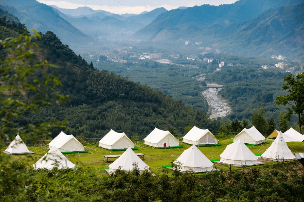 乡村帐篷露营,如何跳出土地性质的限制_建设_休闲_自然环境