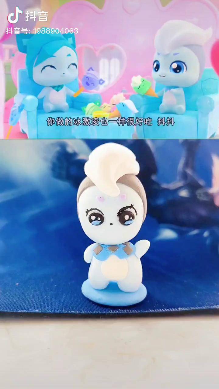 奇妙萌可太好啦冰冰和冷冷萌可又是最好的朋友啦亲子手工动画奇妙萌可