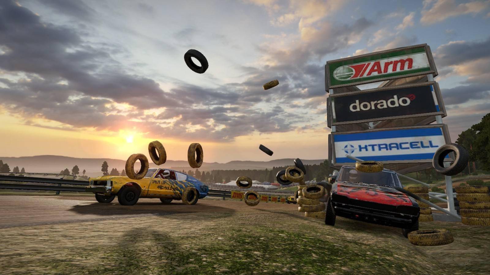 switch版好评破坏竞速游戏撞车嘉年华上市