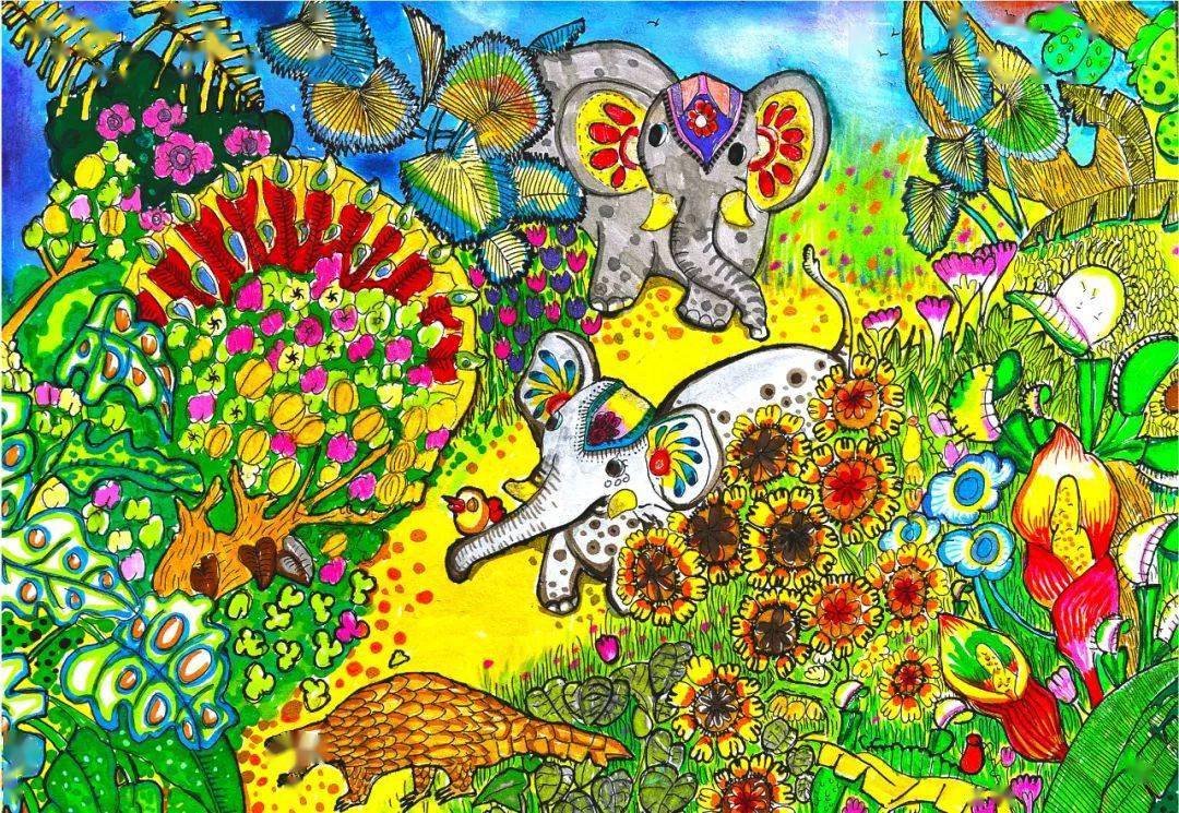 第六届云南省小学生野生动物绘画大赛获奖名单公布