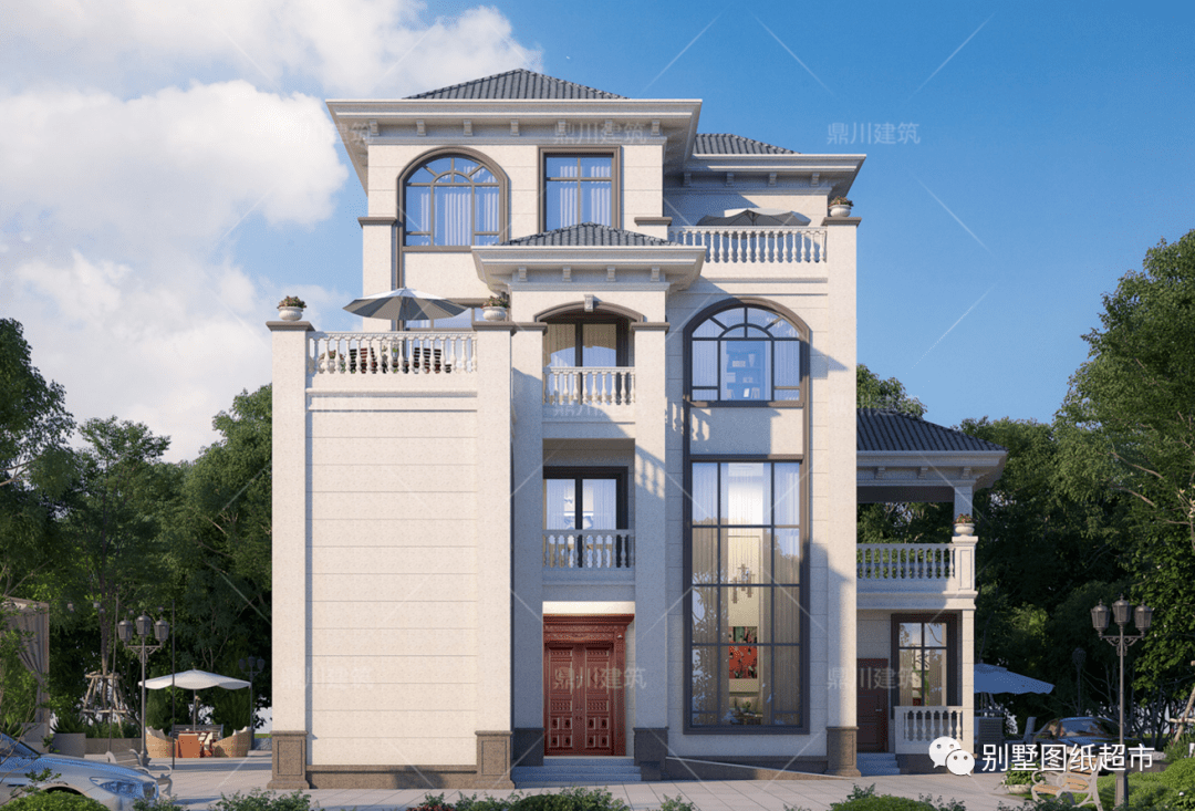 5套新款别墅外观时尚有特色功能布局齐全真正适合农村的好房子