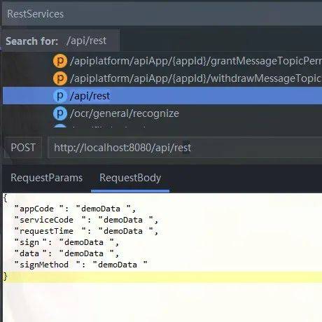 IDEA 插件版的 Postman，接口调试太方便了！_resf_搜索_面板