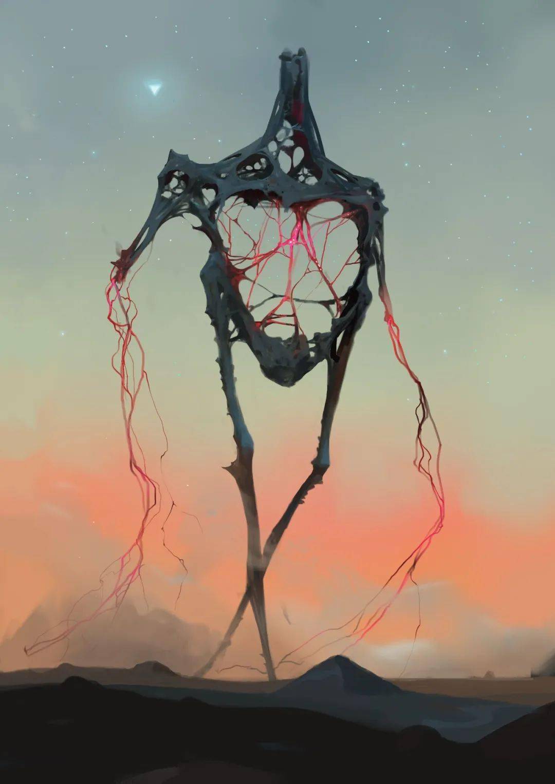 鬼才画师阴暗神秘的细节怪艺术总监alexkonstad作品分享7game