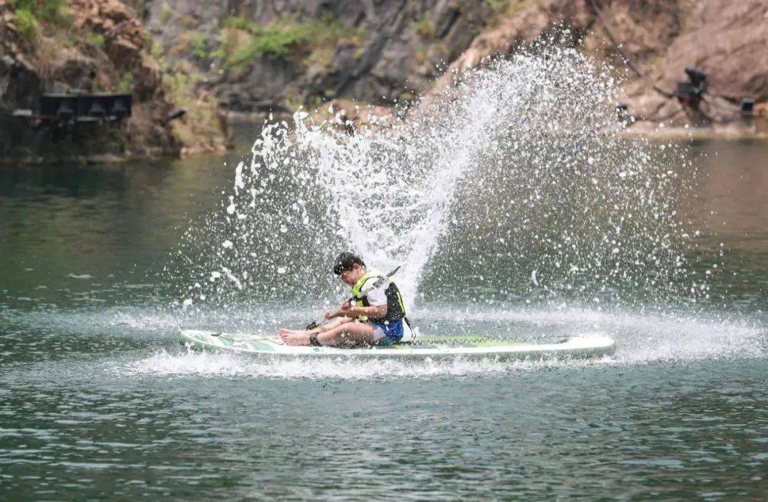 夏日炎炎，来松江体验户外新运动——深坑攀岩和水上桨板