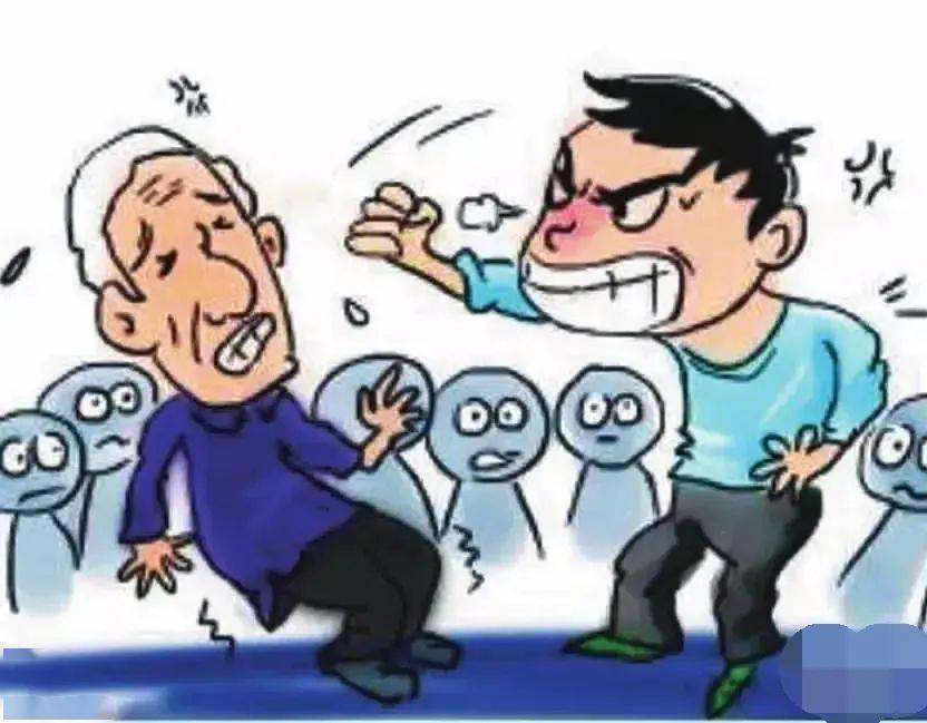 施暴打人者都是成群结队的青壮年,被殴打的都是势单力薄的女人或老人