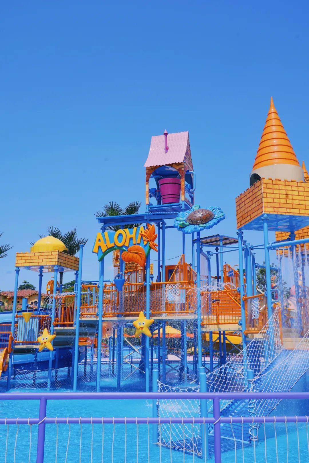 399起抢清远美林湖水世界门票高级双床房1晚夏天就要去玩水