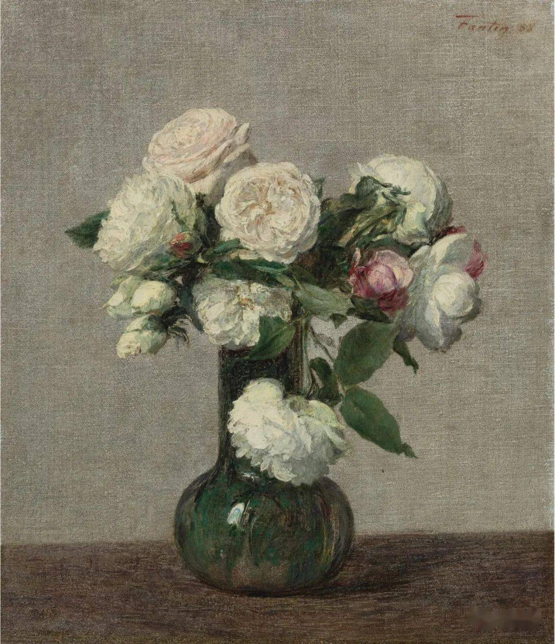 写生啦静物是安静的生命亨利方丹拉图尔henrifantinlatour作品欣赏