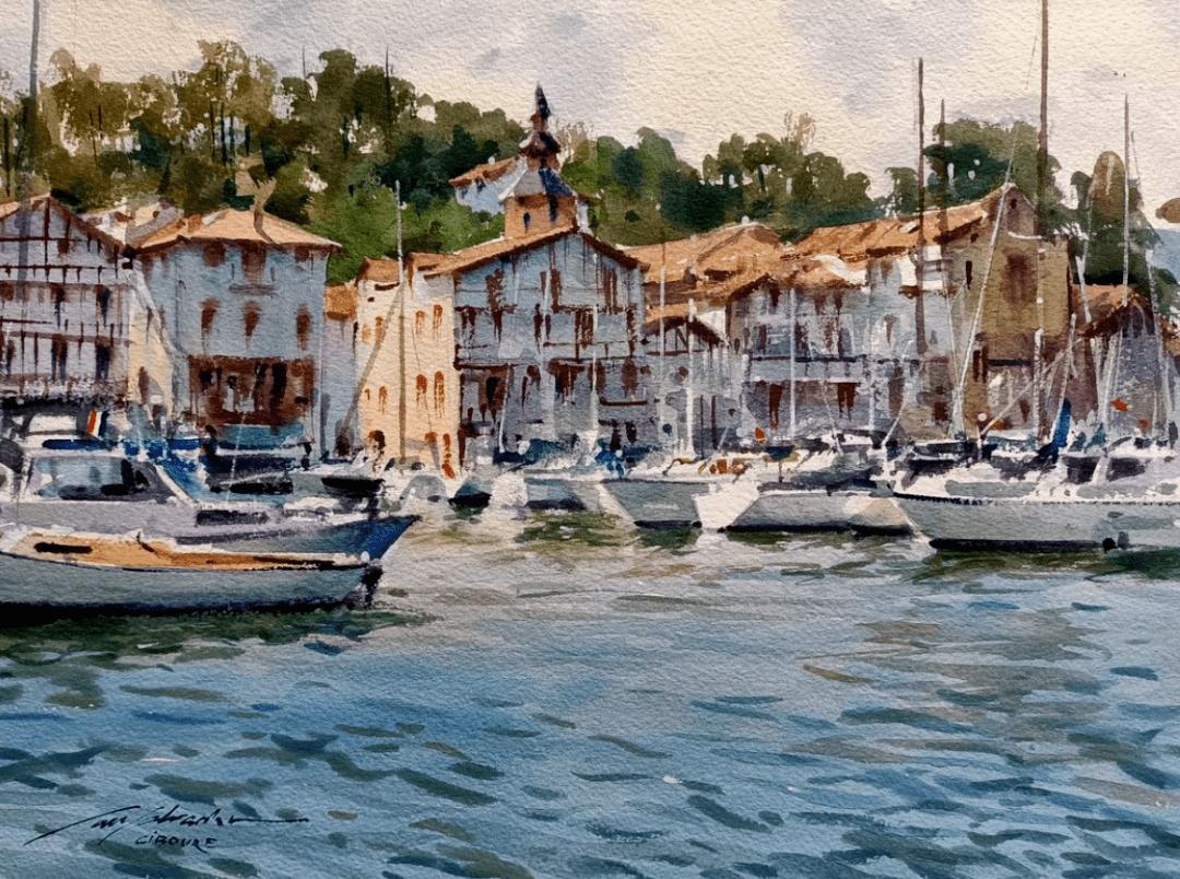 西班牙水彩画家armandojuezsansalvador作品欣赏