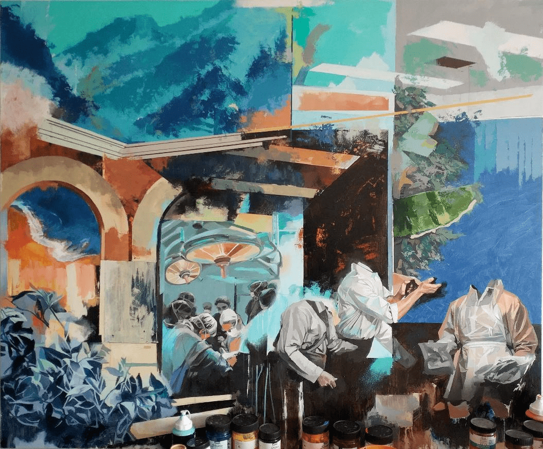 2022 鲁美 研究生毕业作品展 油画系_艺术_王腾_云辉