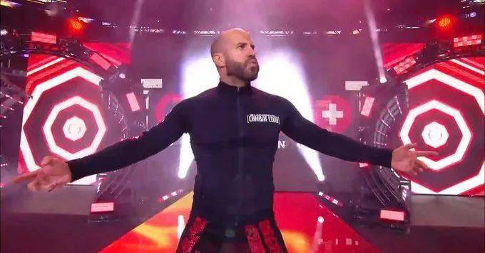 wwe明星塞萨罗加入aew,并在禁忌之门的首秀比赛中获胜_cesaro_胜利
