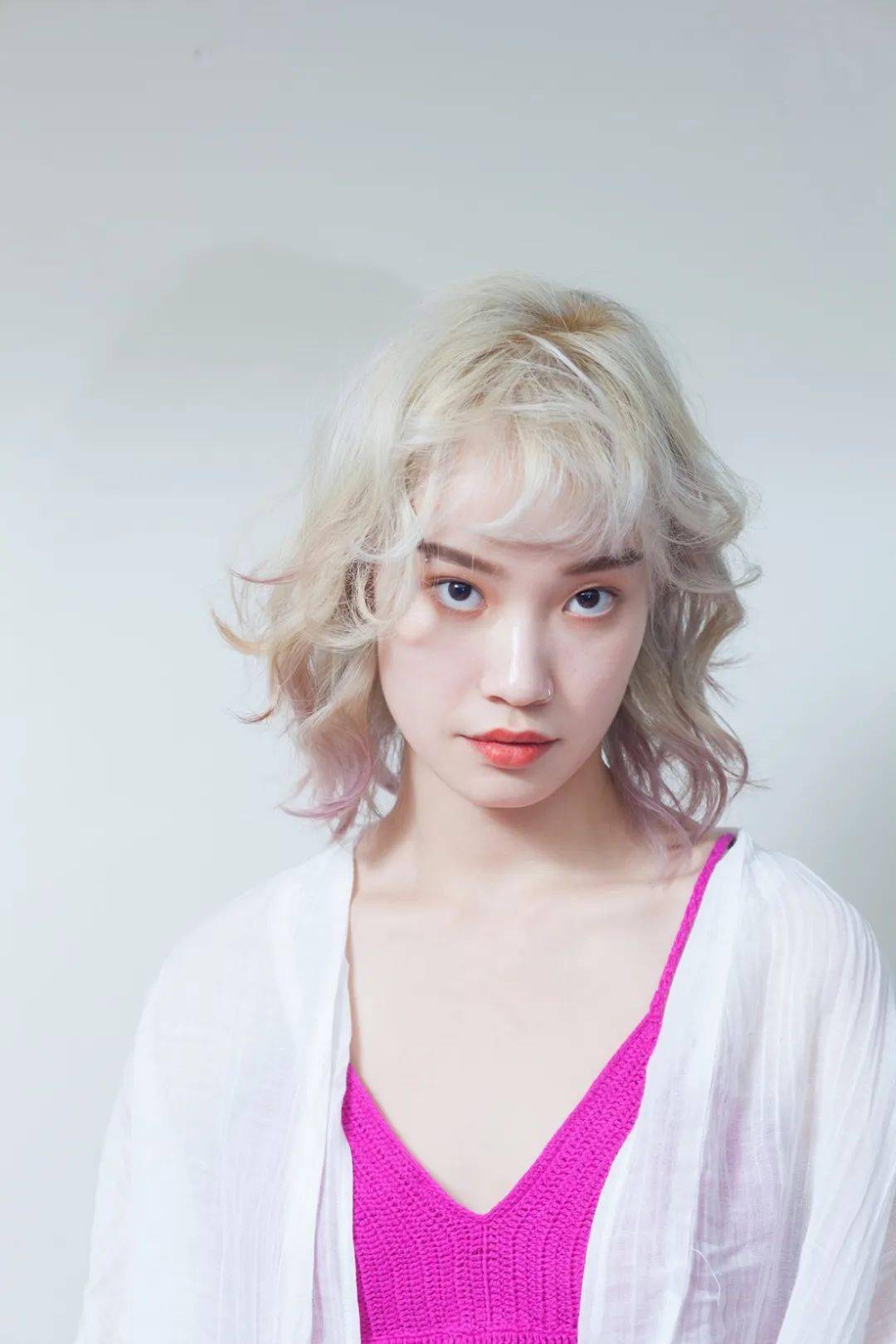 日系米色系中发