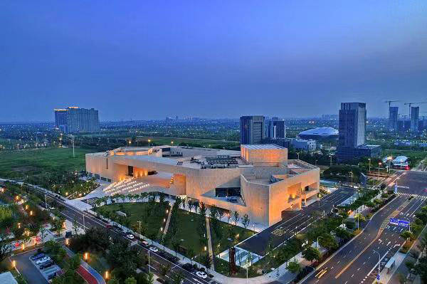 图说:海门大剧院 主办方供图(下同)海门是清末状元张謇的故里,他在