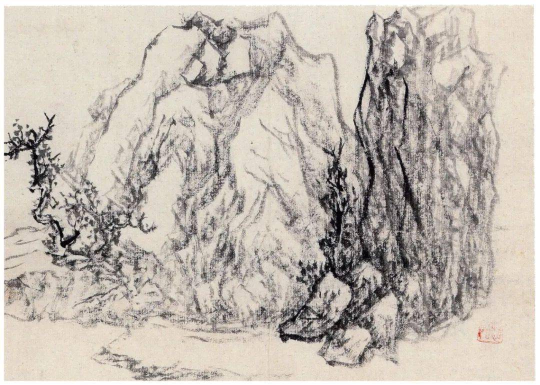 最后的画僧懒悟和尚山水册