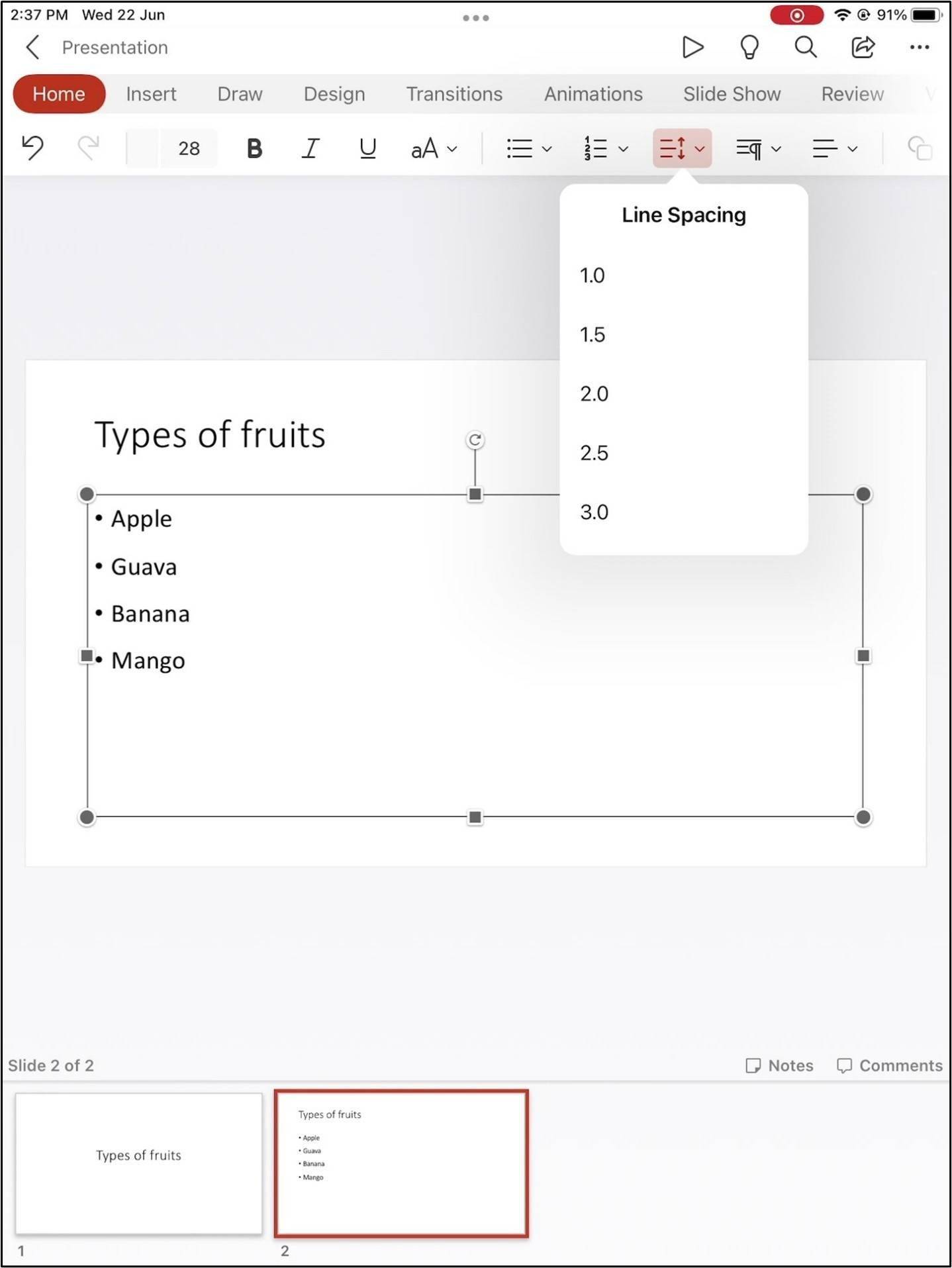 微软为苹果 iPad 发布新版 PowerPoint，带来多项实用功能