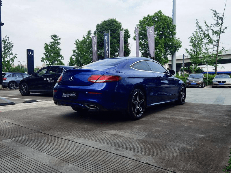 真享如新放心奔驰梅赛德斯奔驰官方认证二手车c200轿跑车