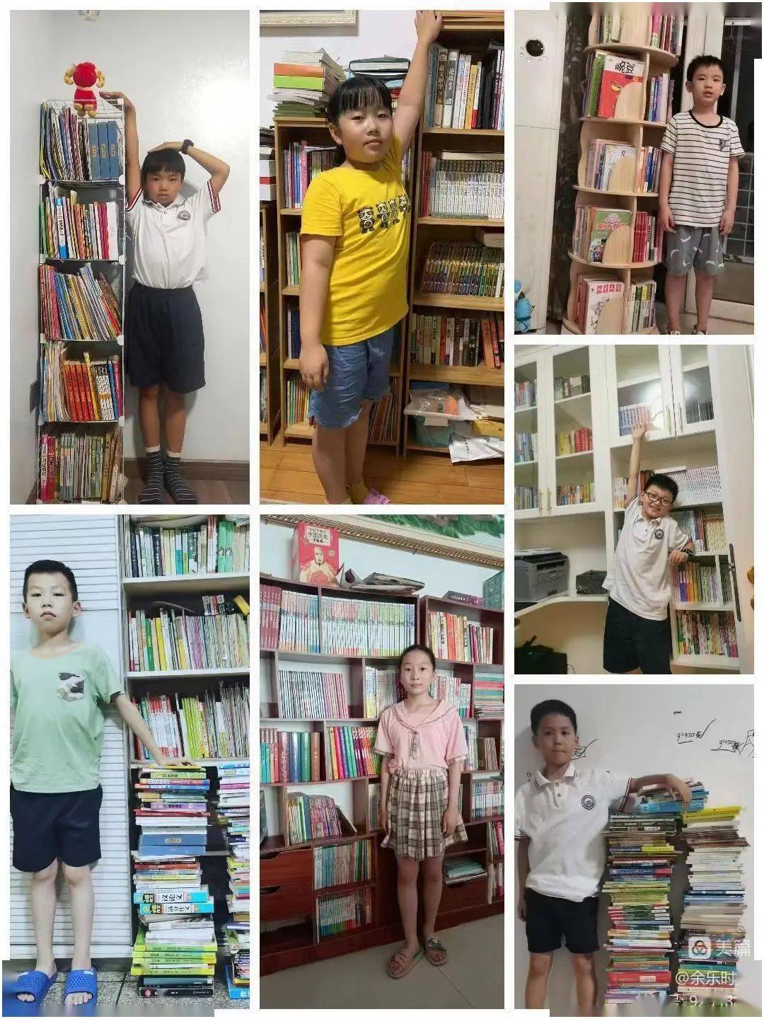 我和书籍比身高"读书活动,并把"阅读"纳入语文学科的学业质量评价之中