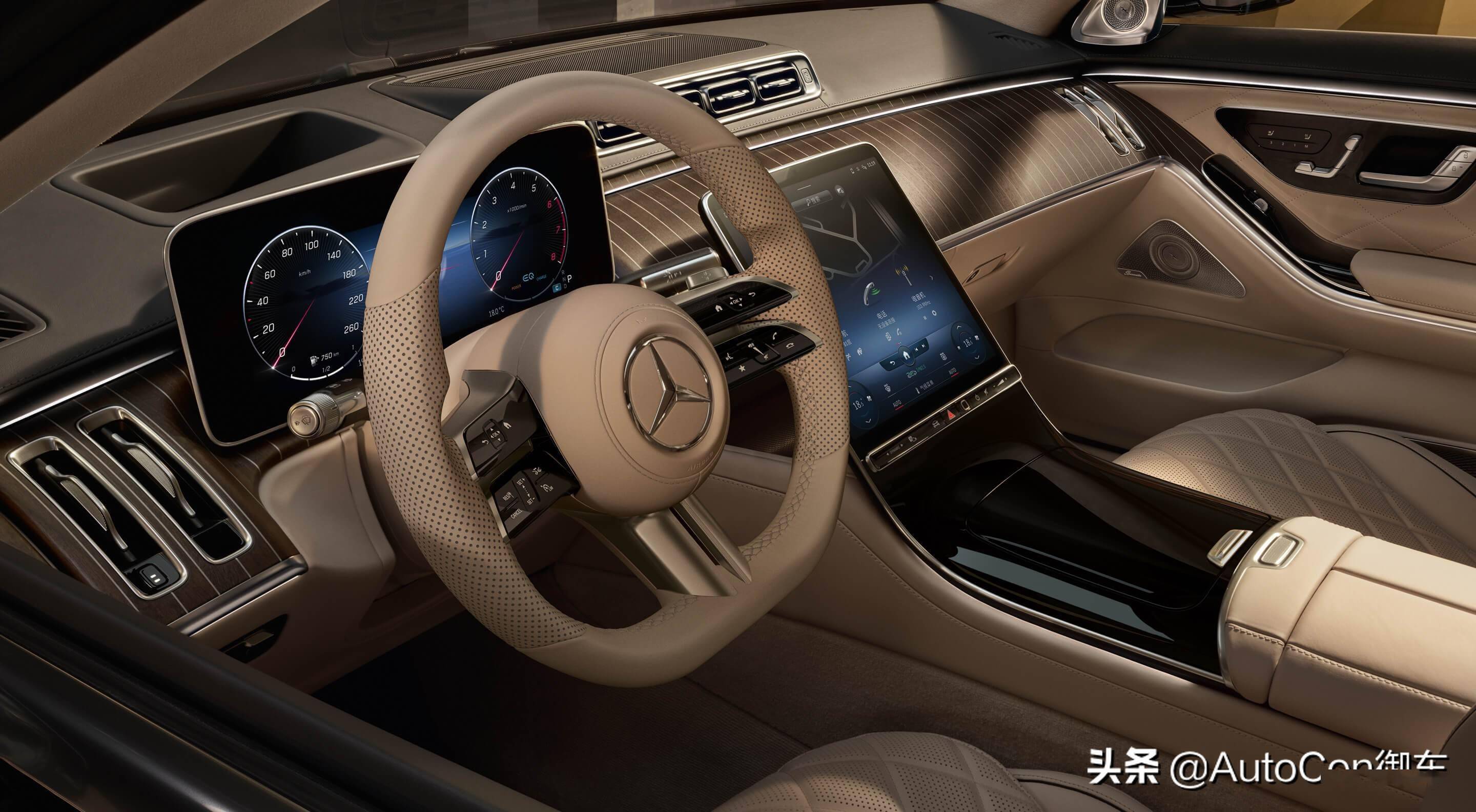 全新下一代奔驰e级w214整装待发随时可以取代现款奔驰e级