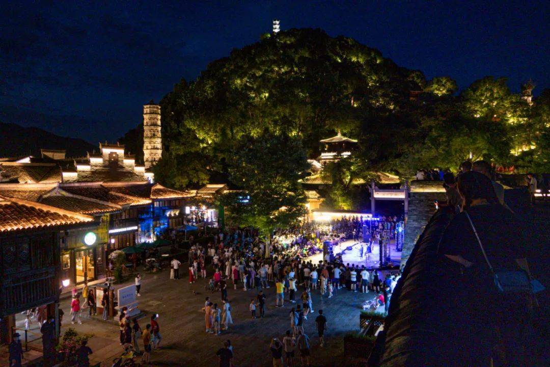 紫阳街,越夜越美丽!_城市_千年_台州