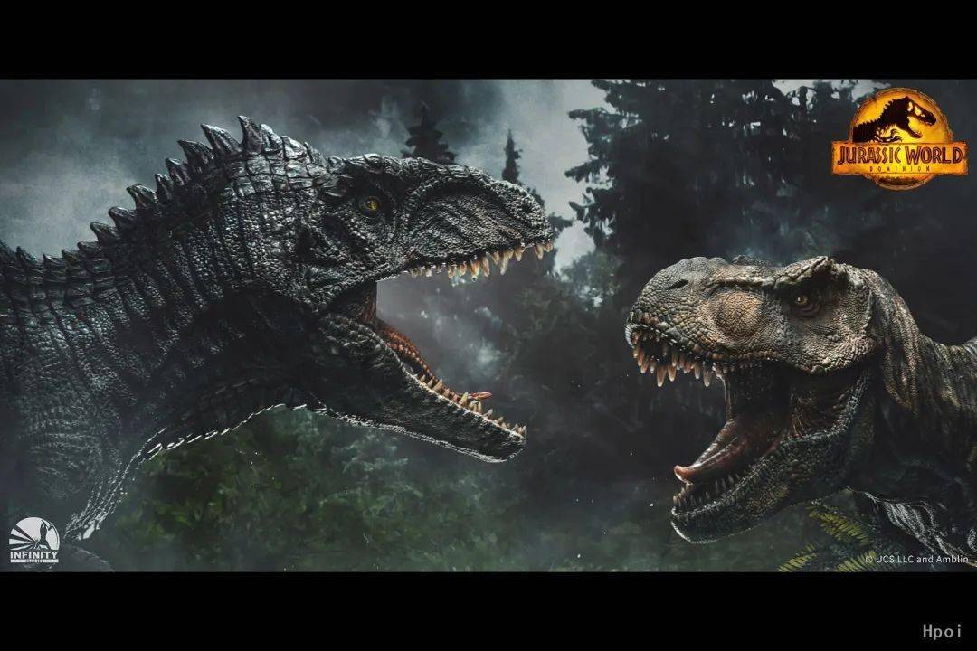 新品预定~ 开天工作室 侏罗纪世界3 南方巨兽龙 壁挂